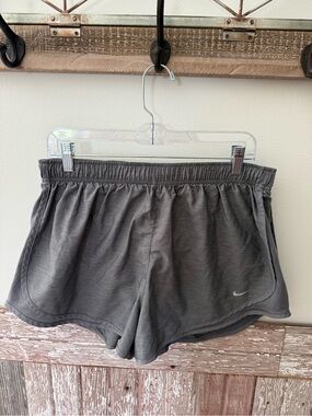 Nike Women's Charcoal Gray Athletic Shorts
